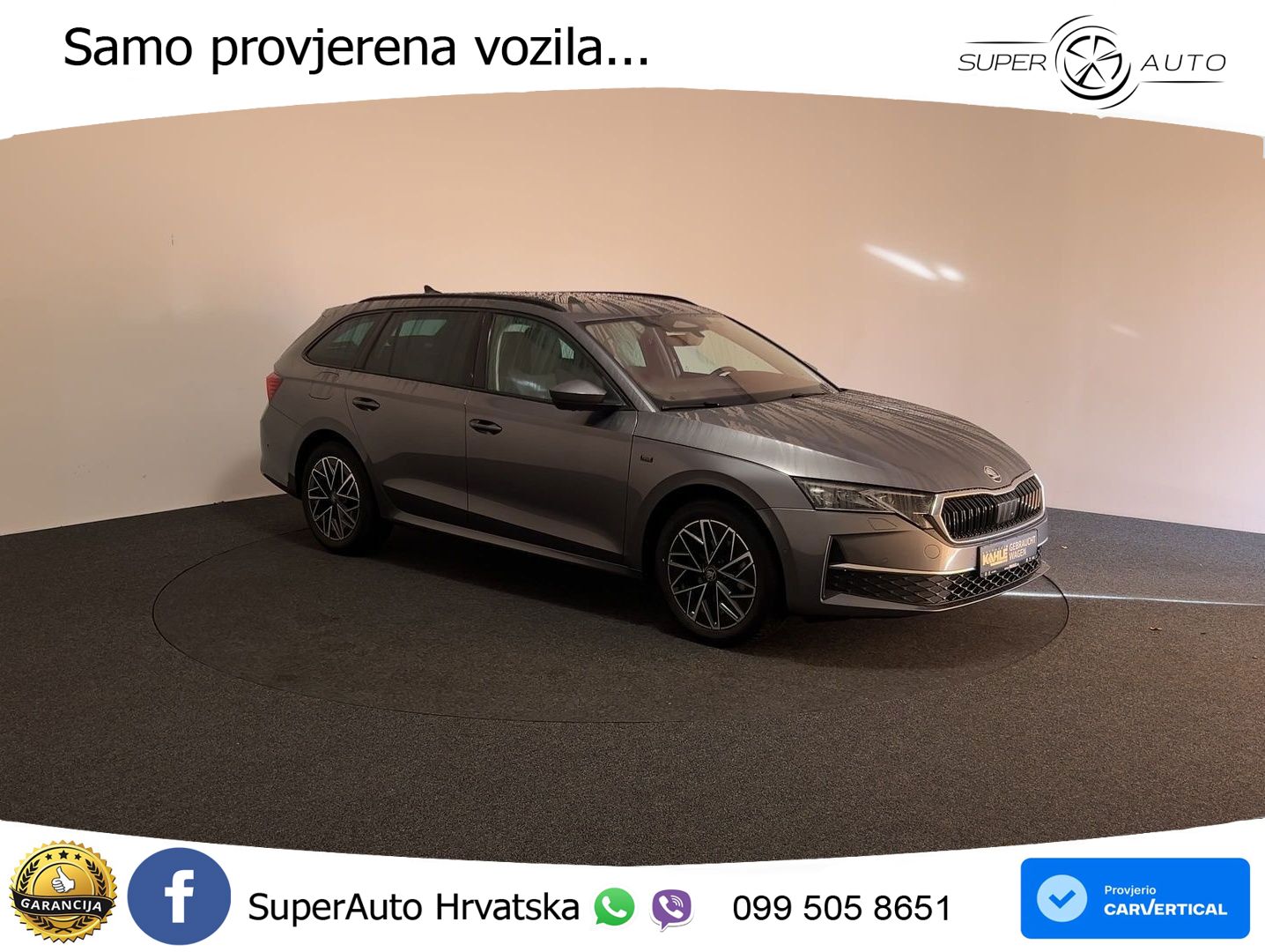 Škoda Octavia Combi 2.0 TDI (150 KS) DSG Selection LED+GR SJED+ACC
