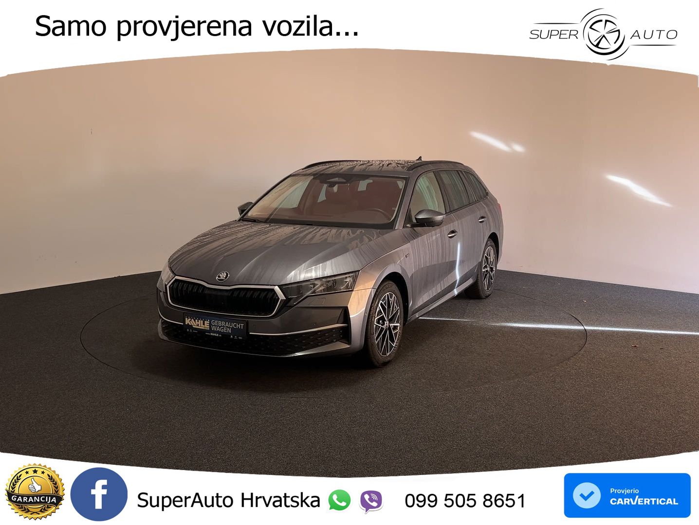 Škoda Octavia Combi 2.0 TDI (150 KS) DSG Selection LED+GR SJED+ACC