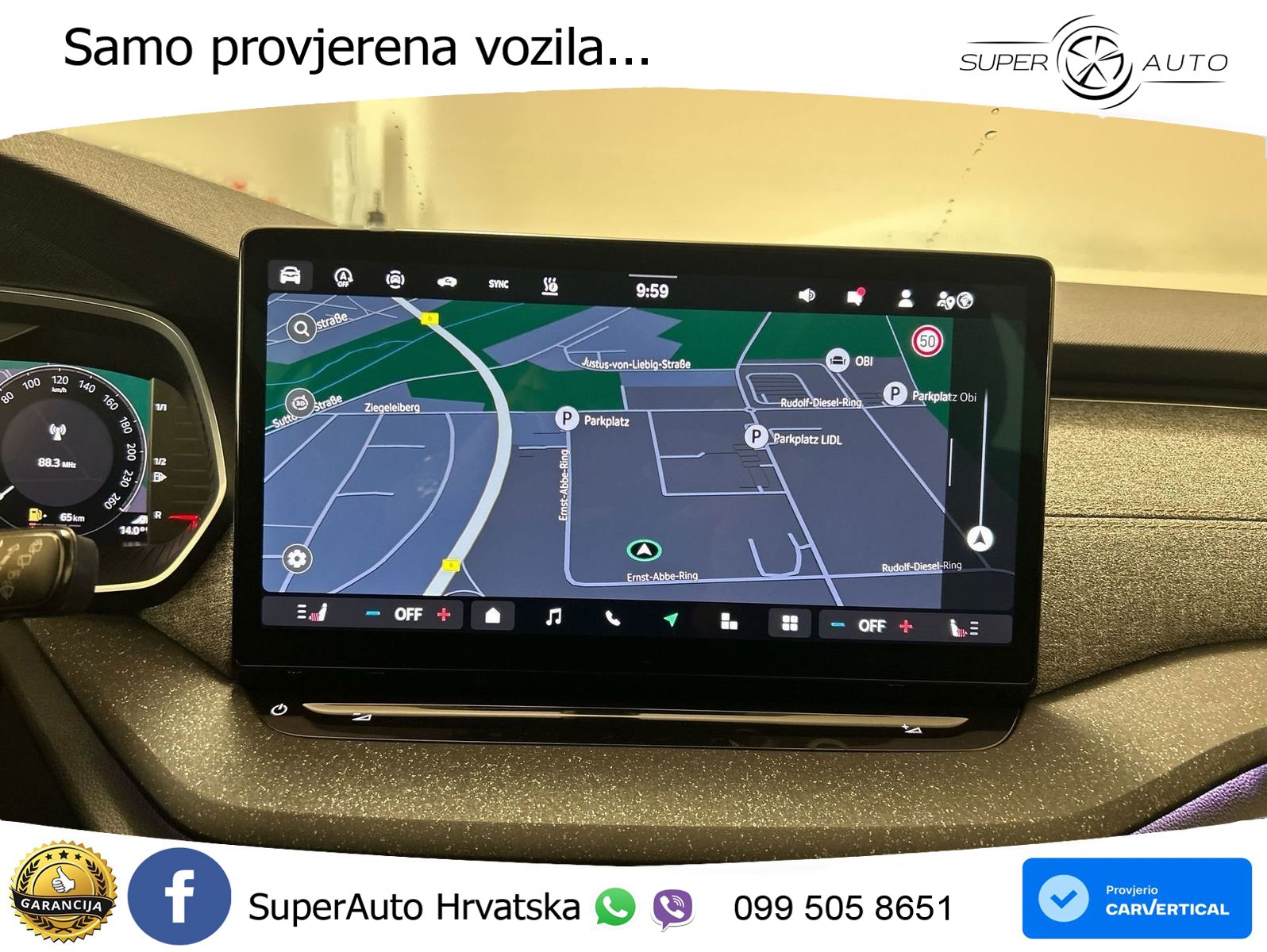Škoda Octavia Combi 2.0 TDI (150 KS) DSG Selection LED+GR SJED+ACC