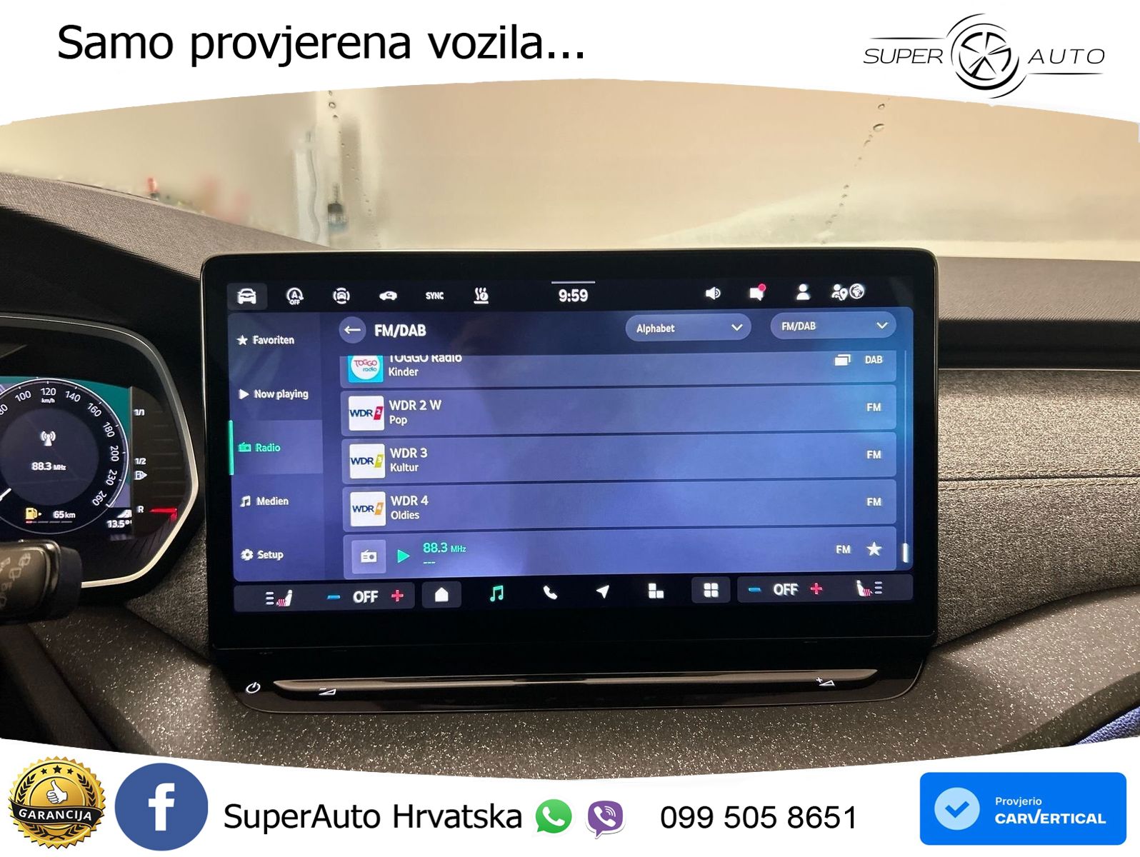 Škoda Octavia Combi 2.0 TDI (150 KS) DSG Selection LED+GR SJED+ACC