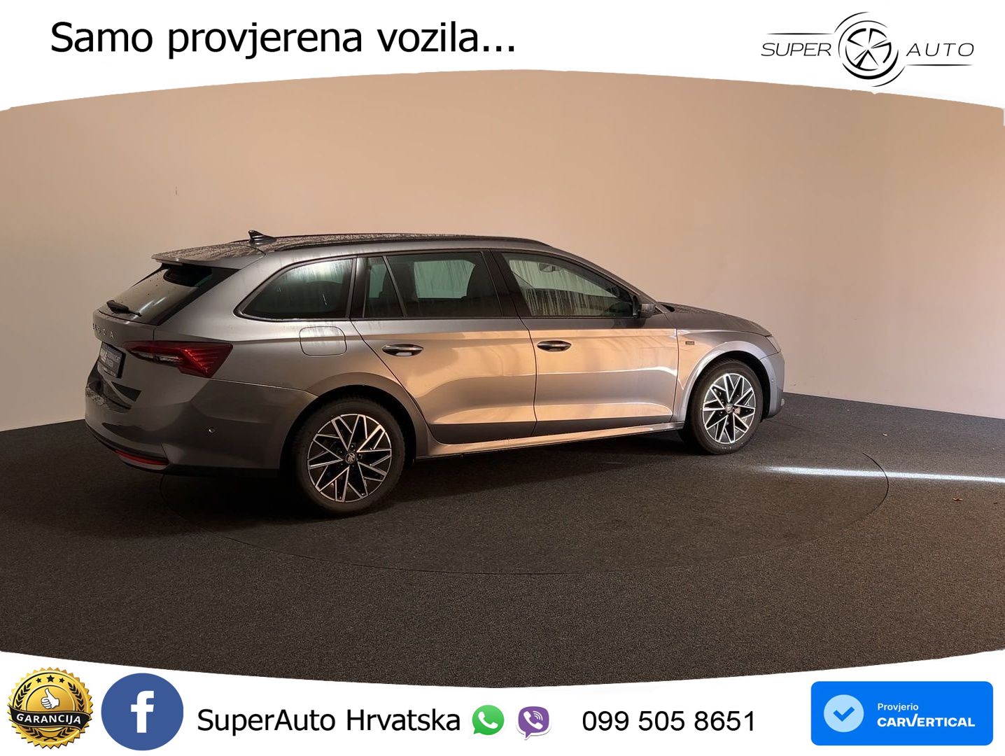 Škoda Octavia Combi 2.0 TDI (150 KS) DSG Selection LED+GR SJED+ACC
