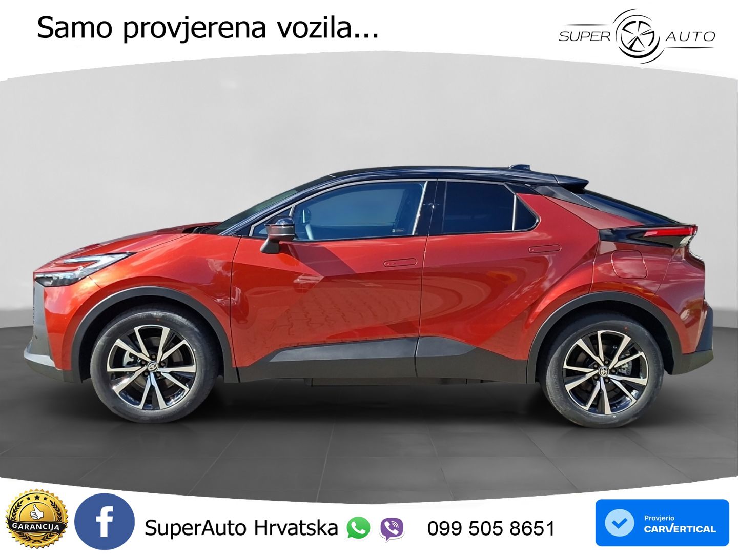 Toyota C-HR 2.0 (223 KS) PHEV e-CVT Teamplayer LED+GR SJED+ACC