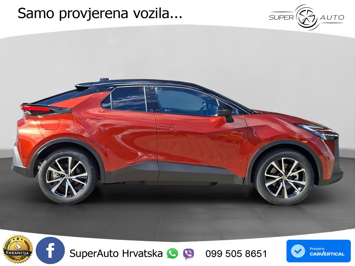 Toyota C-HR 2.0 (223 KS) PHEV e-CVT Teamplayer LED+GR SJED+ACC