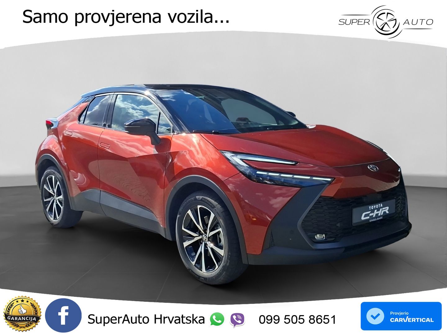 Toyota C-HR 2.0 (223 KS) PHEV e-CVT Teamplayer LED+GR SJED+ACC