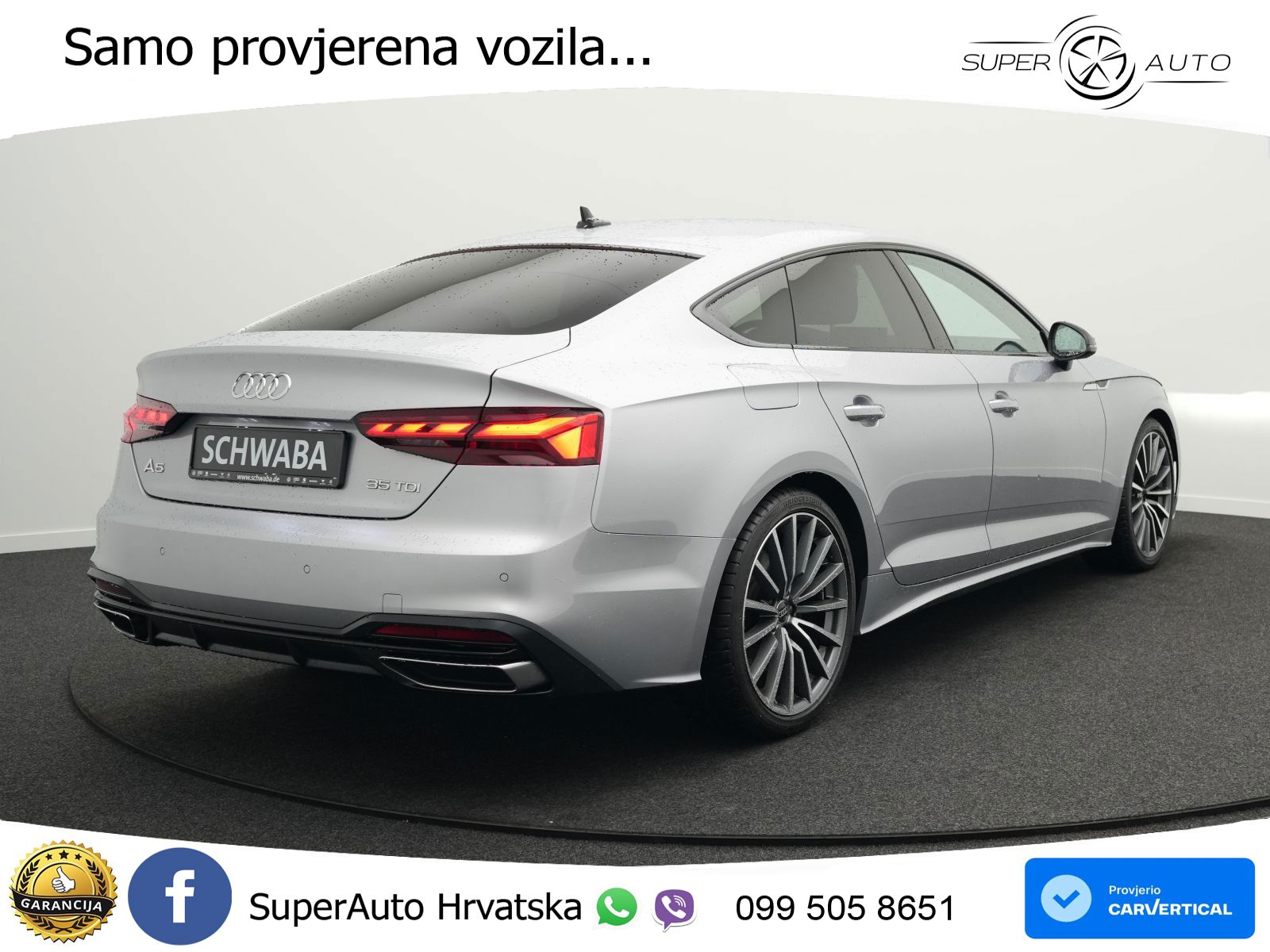 Audi A5 Sportback 35 TDI (163 KS) S tronic advanced