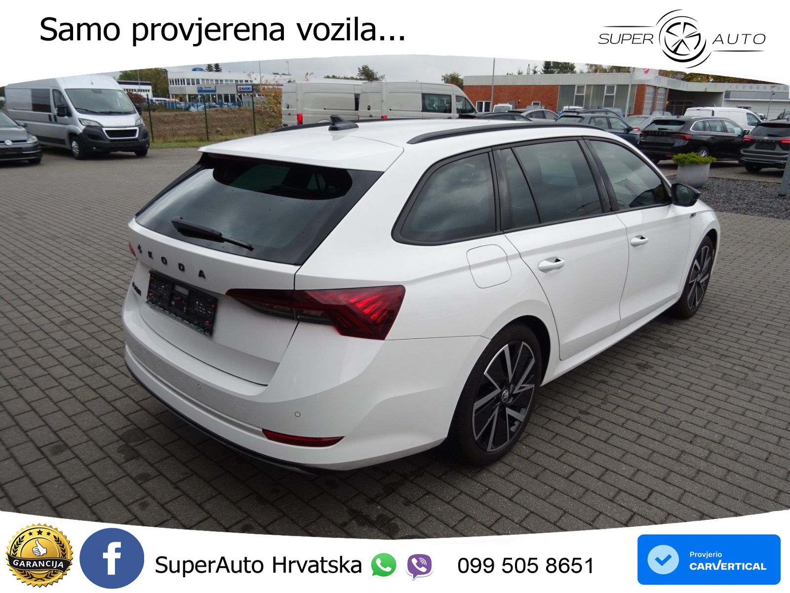 Škoda Octavia Combi 2.0 TDI (150 KS) DSG SportLine LED+GR SJED+ACC