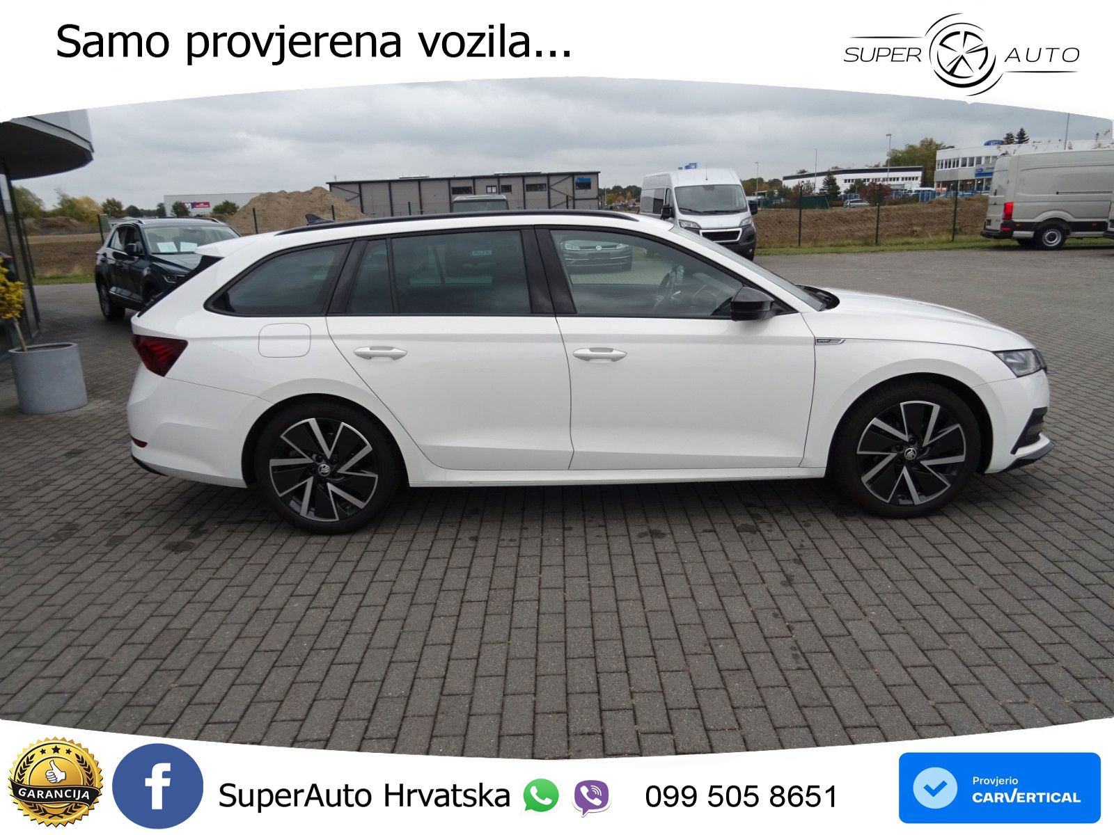Škoda Octavia Combi 2.0 TDI (150 KS) DSG SportLine LED+GR SJED+ACC