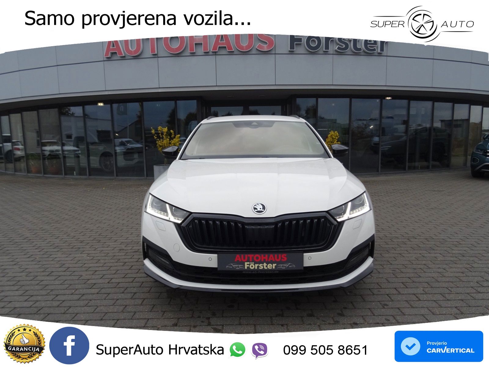 Škoda Octavia Combi 2.0 TDI (150 KS) DSG SportLine LED+GR SJED+ACC