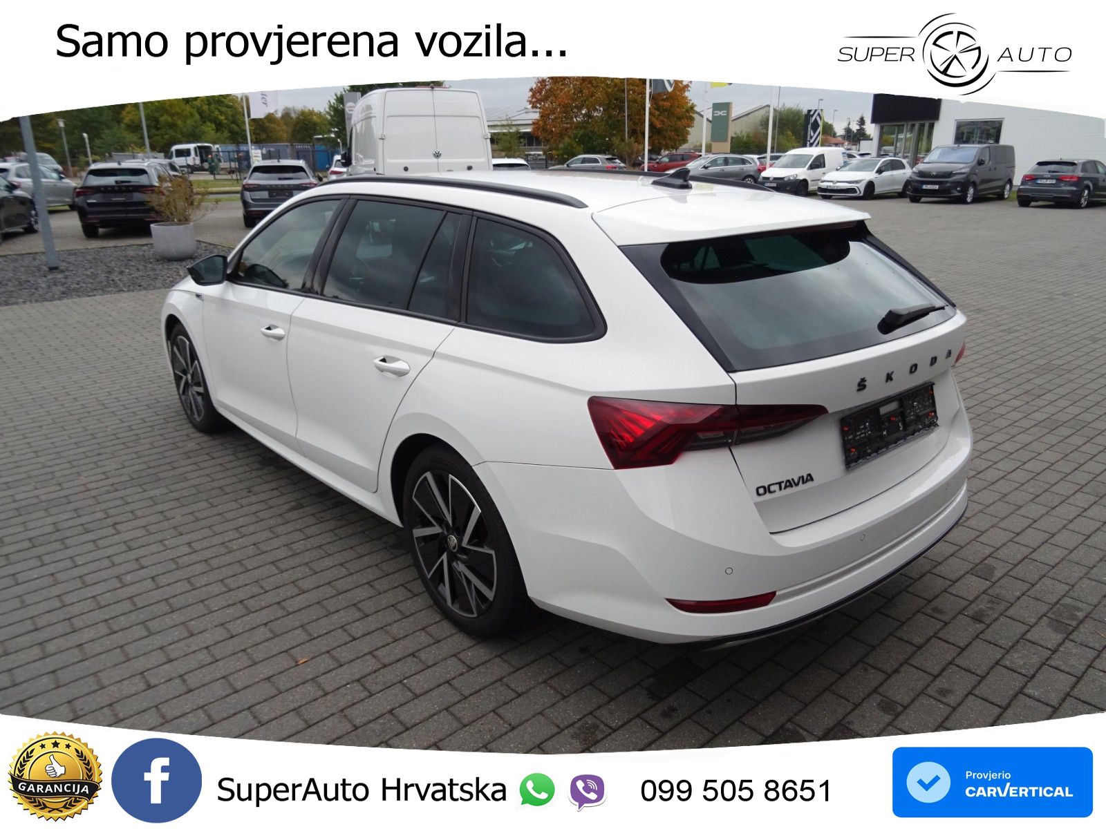 Škoda Octavia Combi 2.0 TDI (150 KS) DSG SportLine LED+GR SJED+ACC