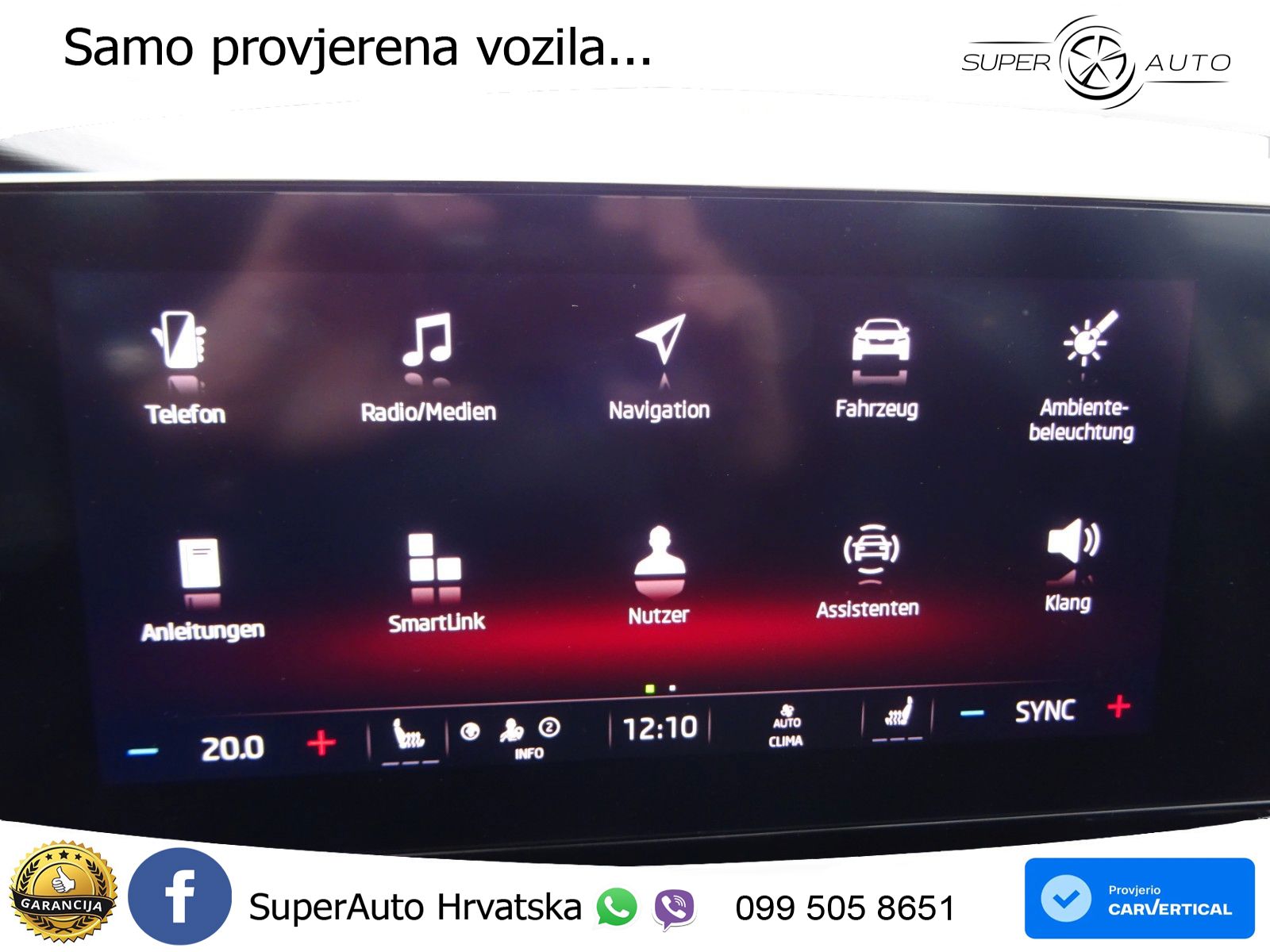 Škoda Octavia Combi 2.0 TDI (150 KS) DSG SportLine LED+GR SJED+ACC
