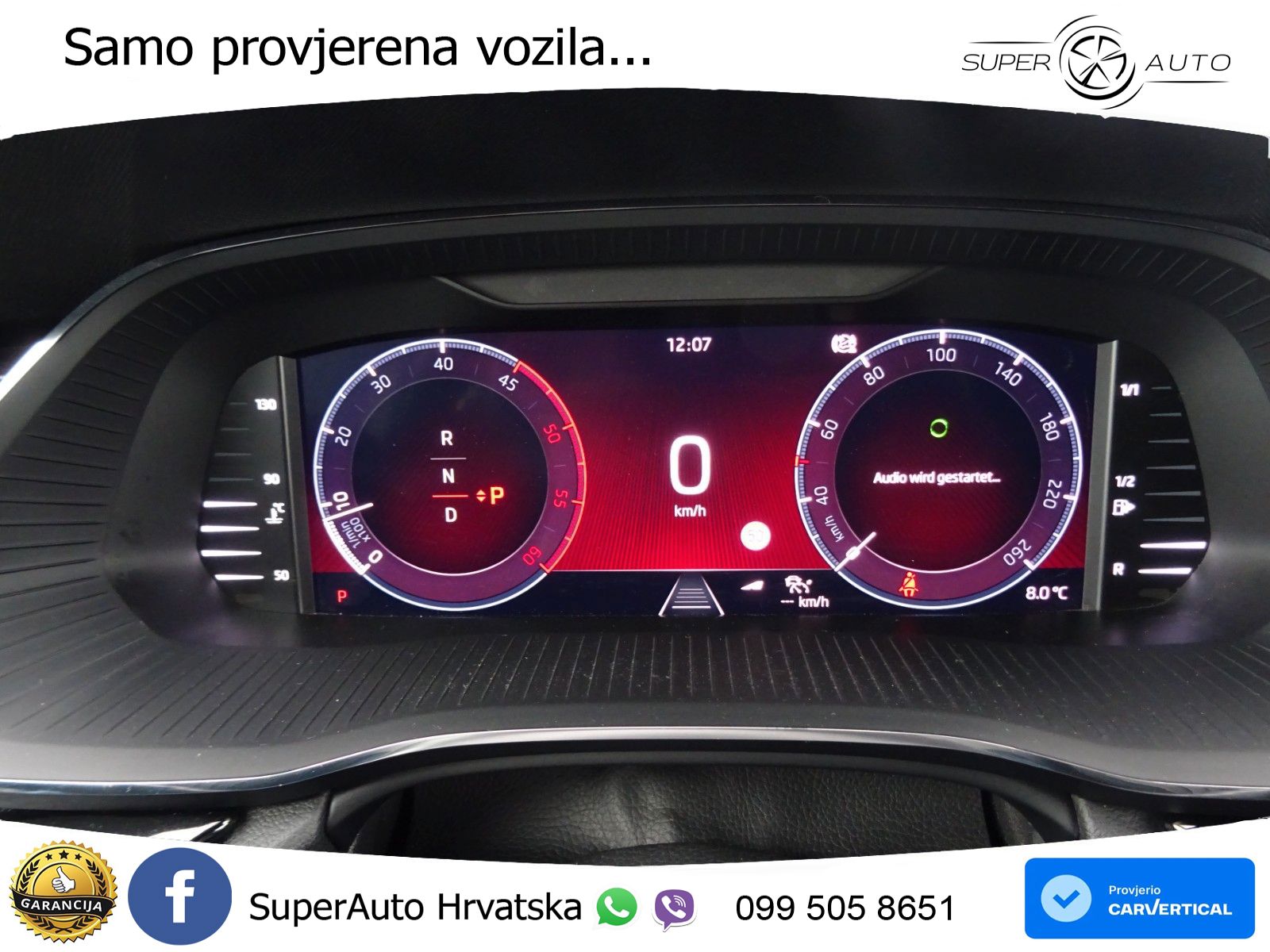 Škoda Octavia Combi 2.0 TDI (150 KS) DSG SportLine LED+GR SJED+ACC