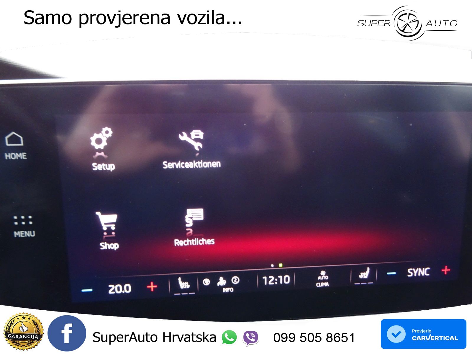 Škoda Octavia Combi 2.0 TDI (150 KS) DSG SportLine LED+GR SJED+ACC