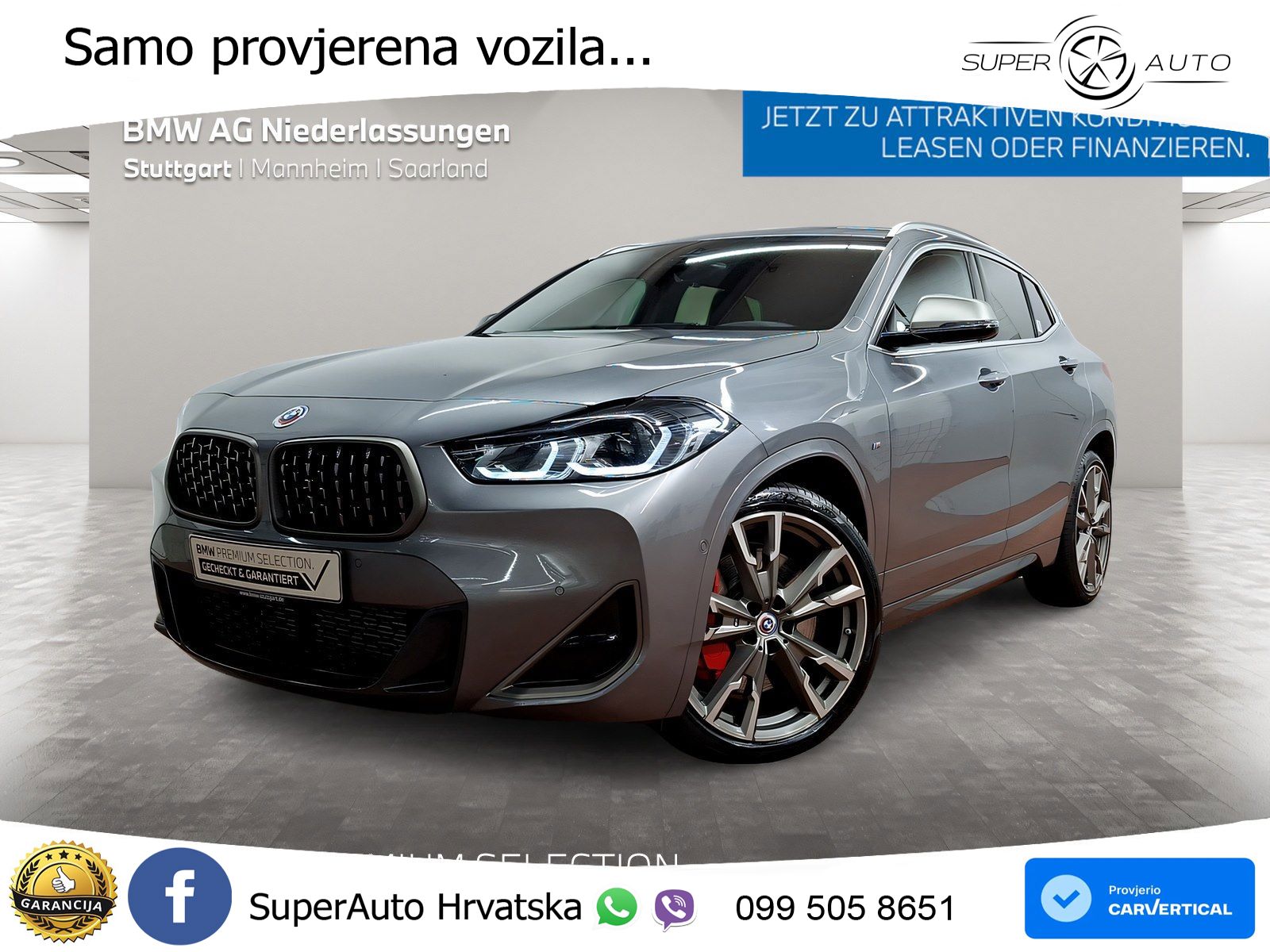 BMW X2 M35i xDrive Steptronic LED+GR SJED+ACC