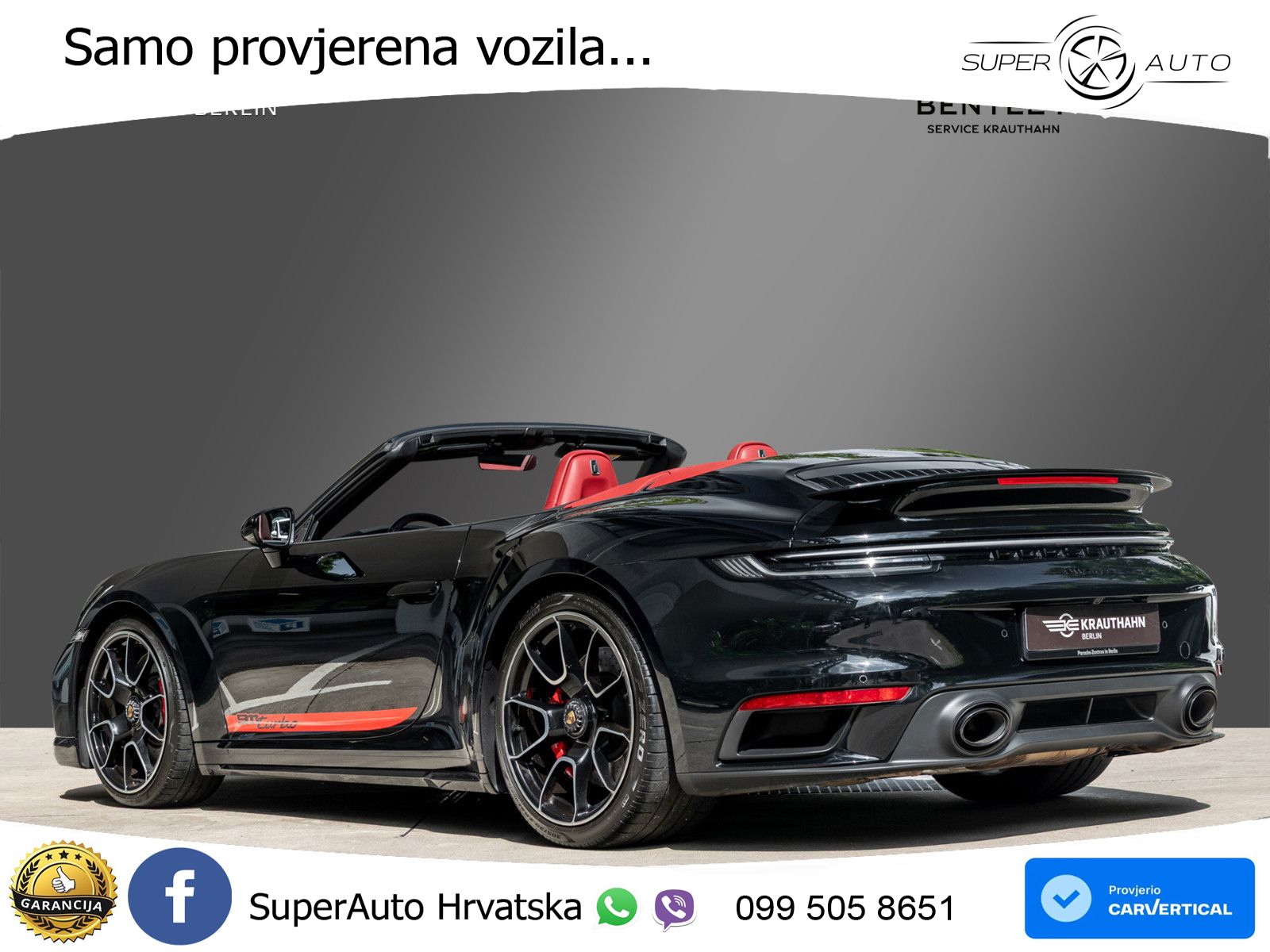 Porsche 911 Turbo Cabriolet 3.8 (580 KS) PDK