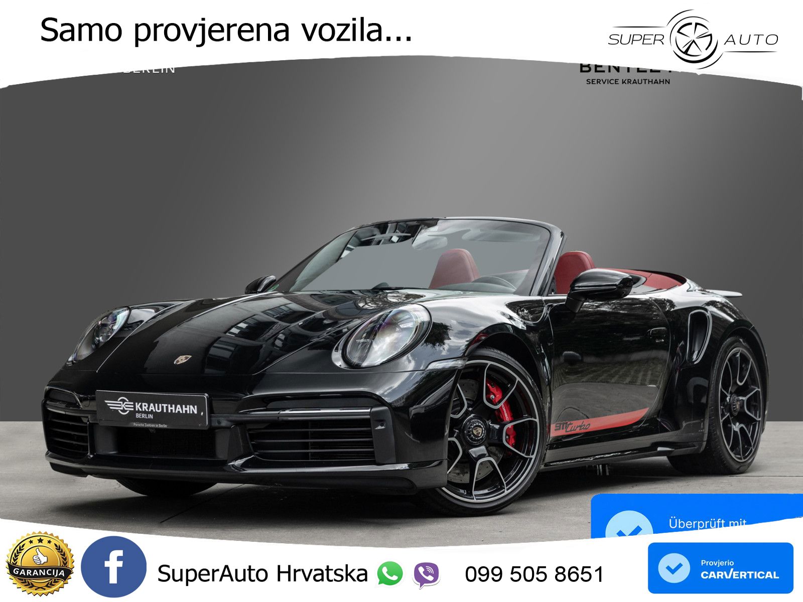 Porsche 911 Turbo Cabriolet 3.8 (580 KS) PDK