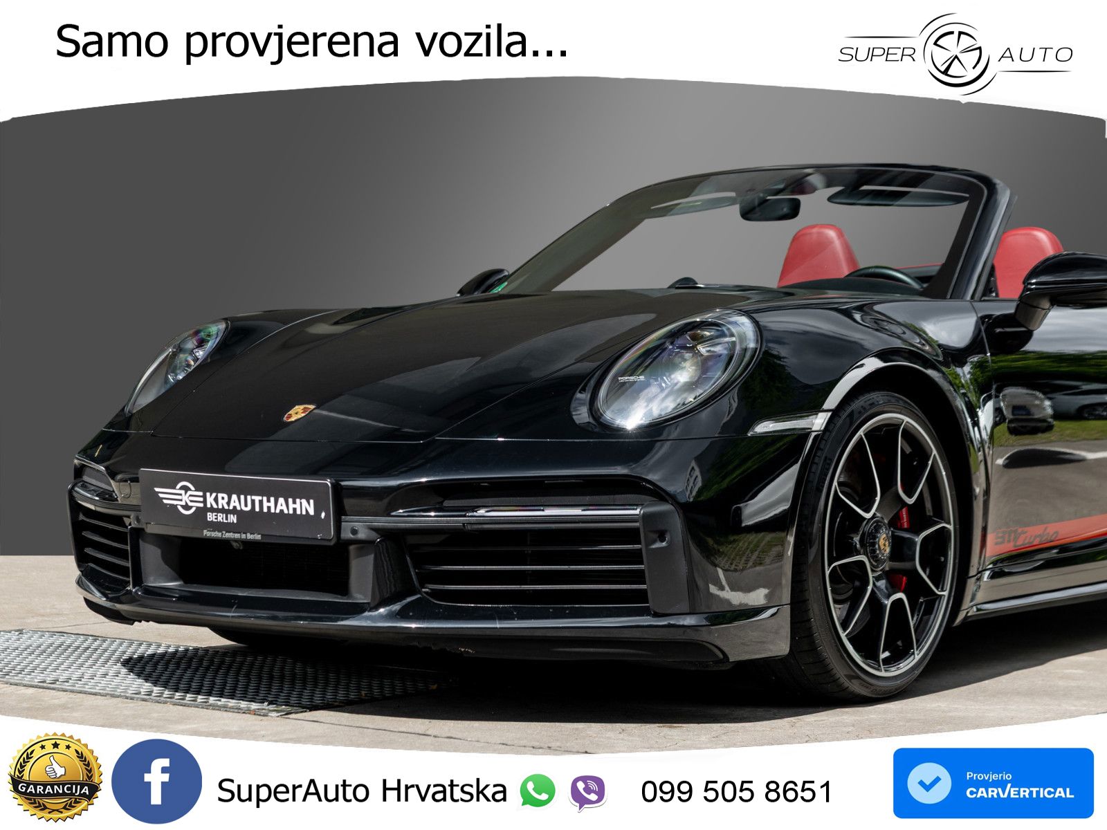 Porsche 911 Turbo Cabriolet 3.8 (580 KS) PDK