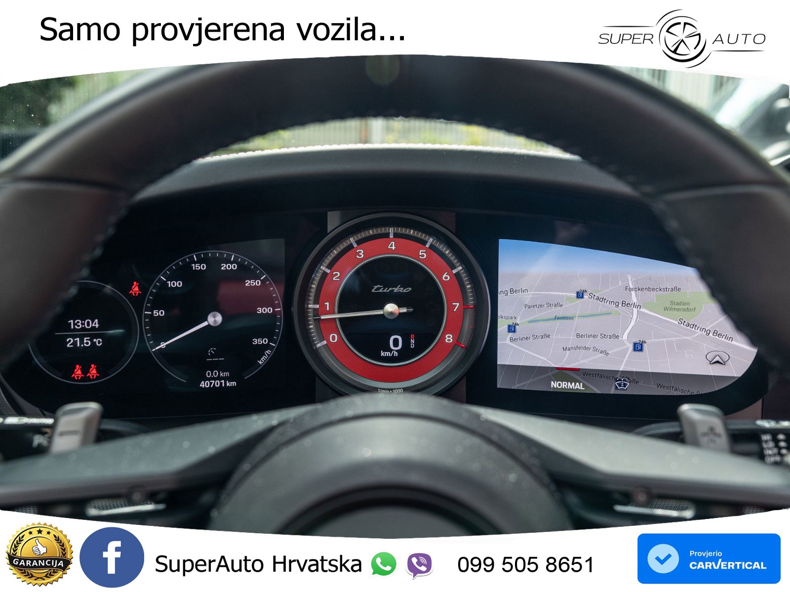 Porsche 911 Turbo Cabriolet 3.8 (580 KS) PDK