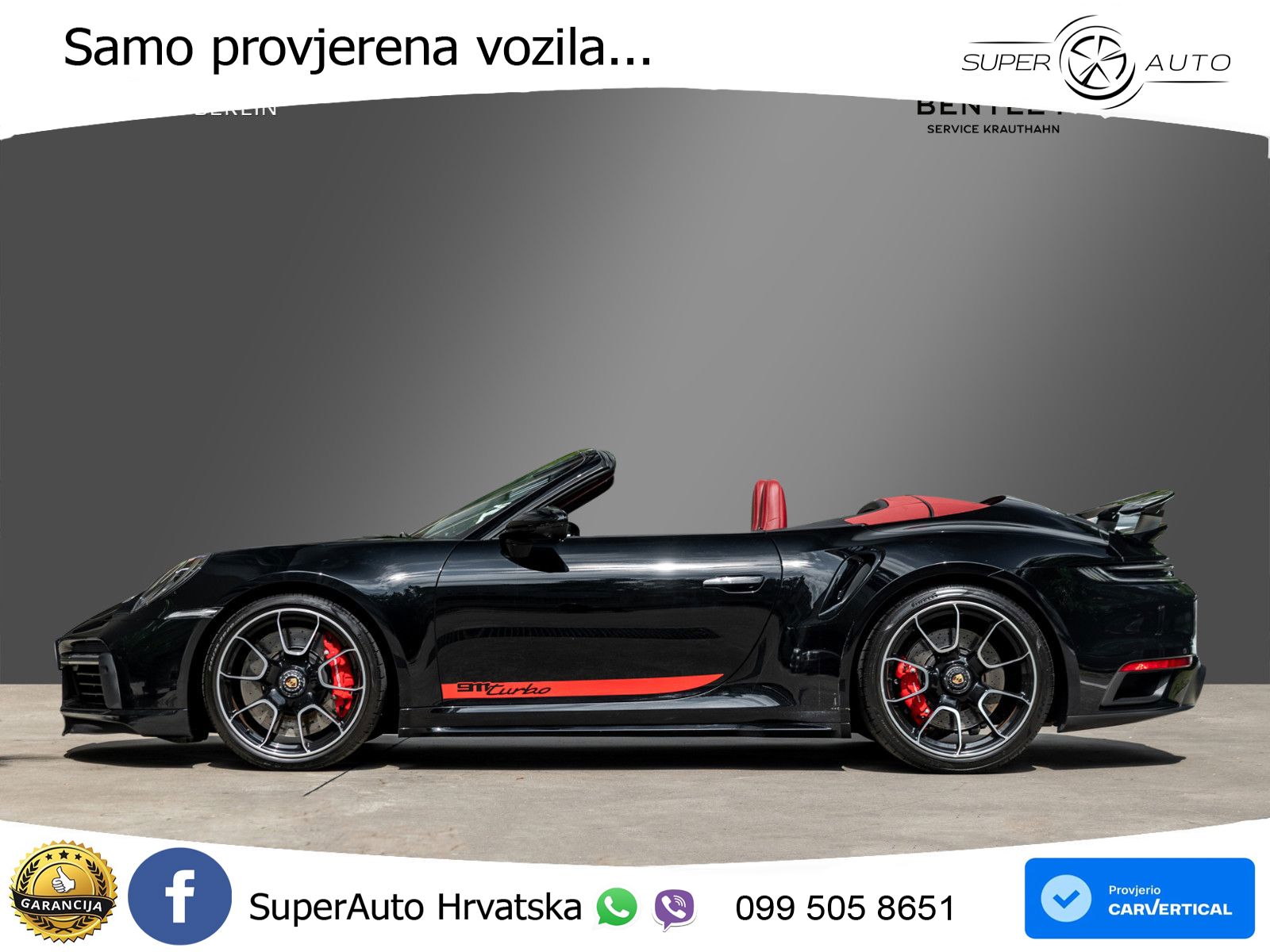 Porsche 911 Turbo Cabriolet 3.8 (580 KS) PDK