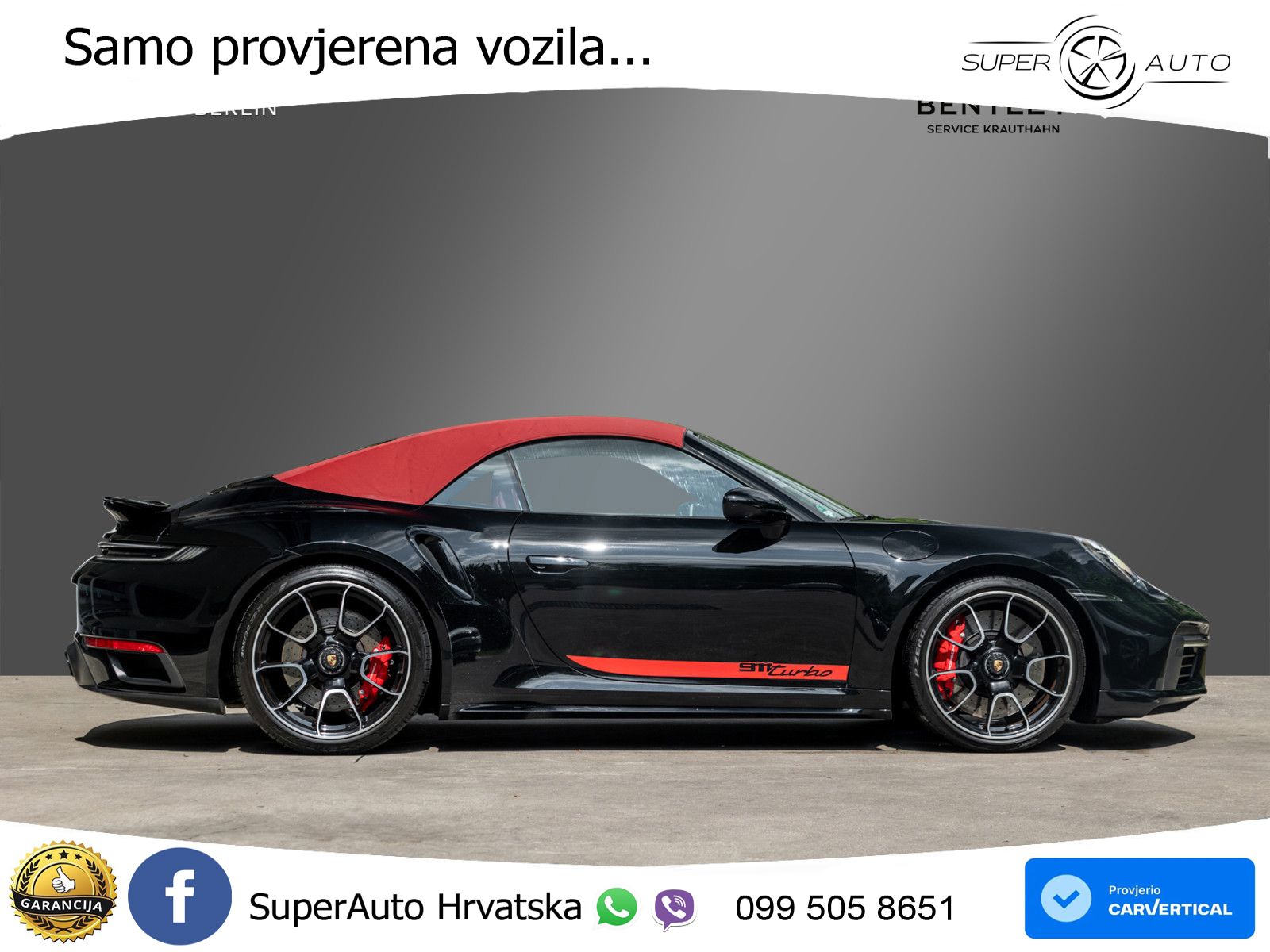 Porsche 911 Turbo Cabriolet 3.8 (580 KS) PDK