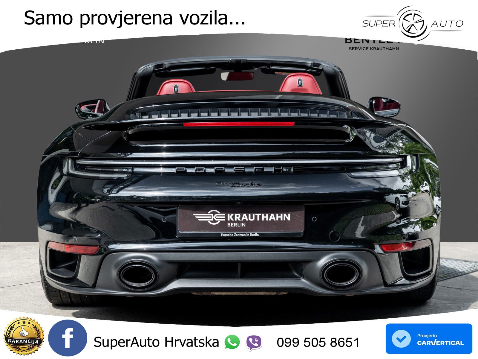 Porsche 911 Turbo Cabriolet 3.8 (580 KS) PDK