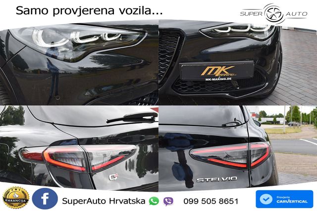 Alfa Romeo Stelvio 2.0 Turbo (280 KS) Q4 Automatic LED+GR SJED+ACC