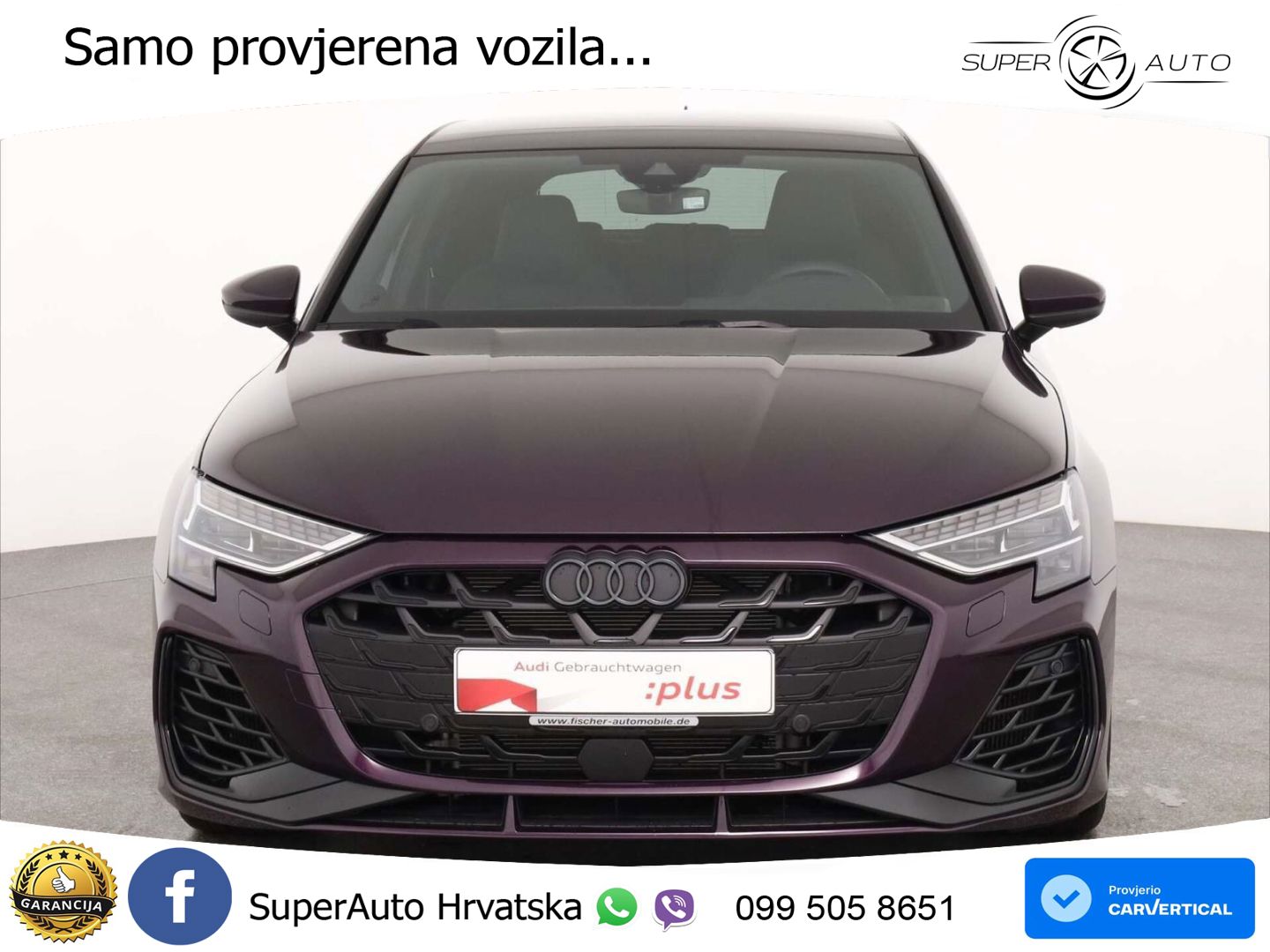 Audi S3 2.0 TFSI (333 KS) quattro S tronic MATRIX+GR SJED+KAM