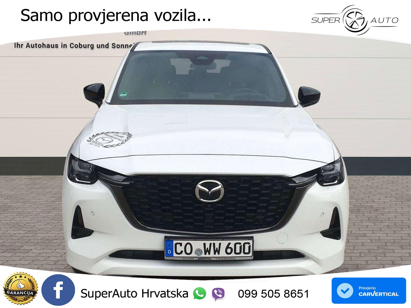 Mazda CX-60 3.3 e-Skyactiv D (254 KS) AWD Automatic LED+GR SJED+ACC
