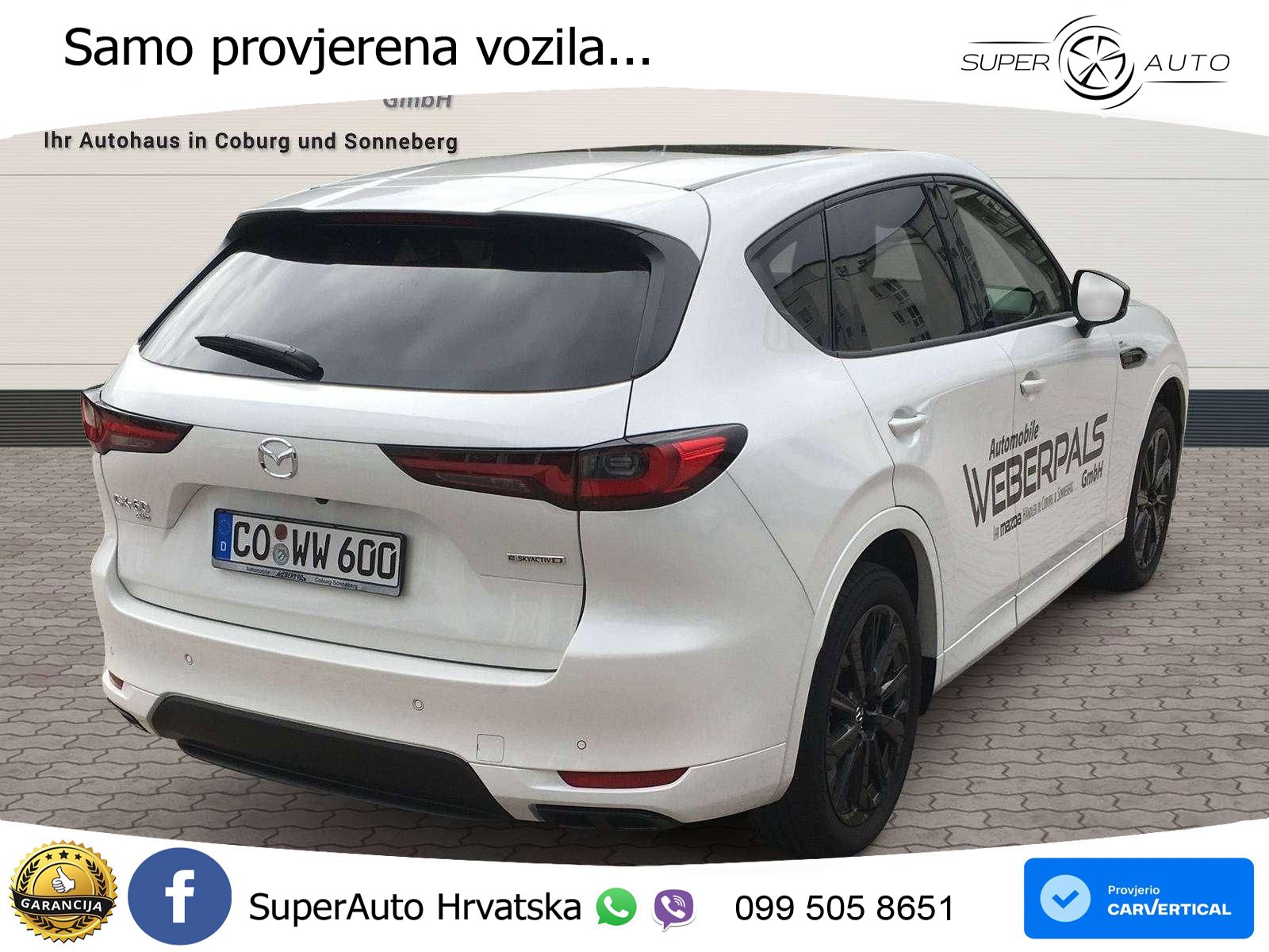 Mazda CX-60 3.3 e-Skyactiv D (254 KS) AWD Automatic LED+GR SJED+ACC