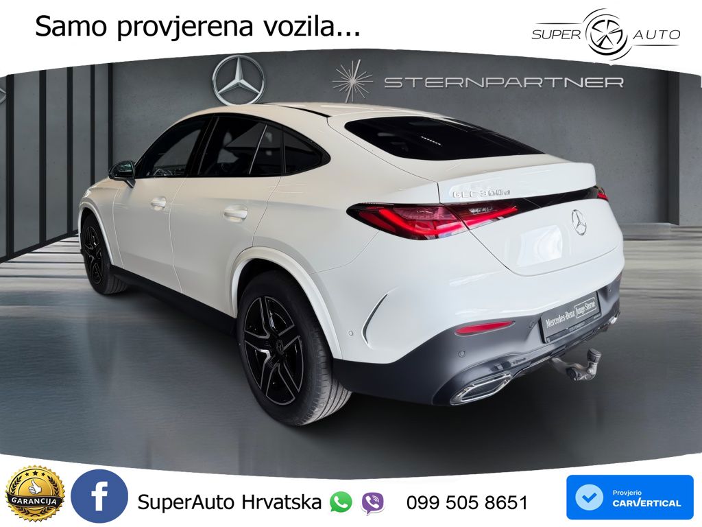 Mercedes GLC Coupe 300d (269 KS) 4MATIC 9G-TRONIC AMG ACC+GR SJED+360+PANO