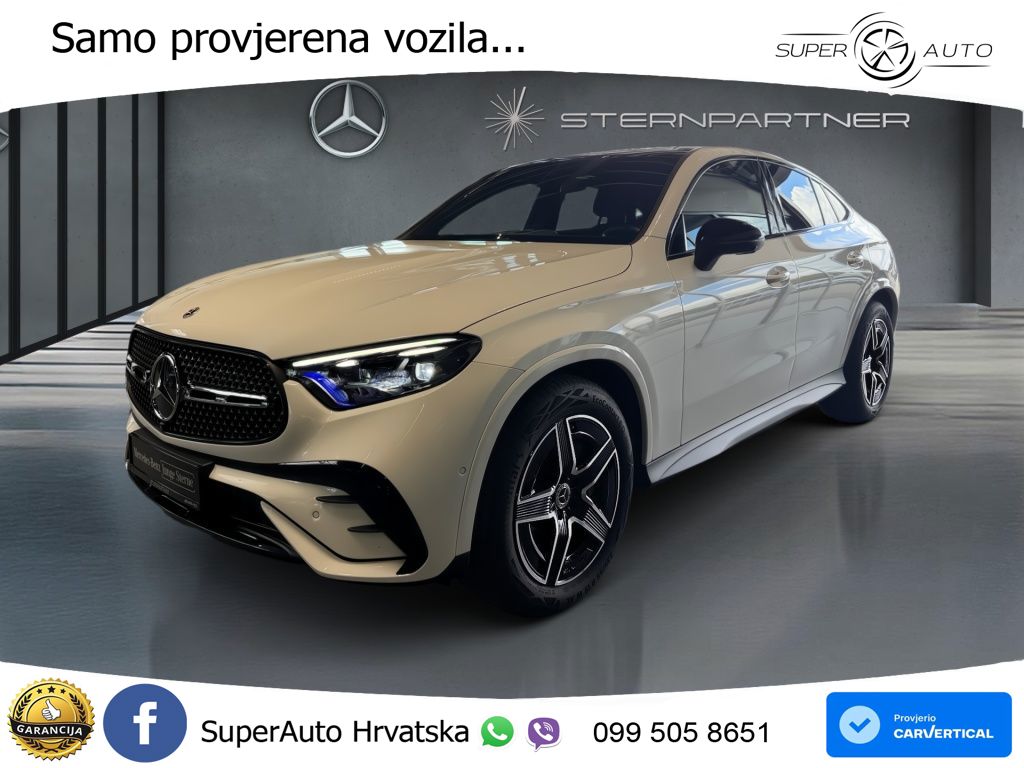 Mercedes GLC Coupe 300d (269 KS) 4MATIC 9G-TRONIC AMG ACC+GR SJED+360+PANO