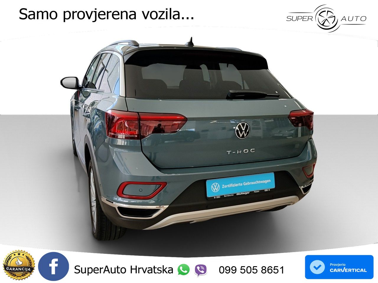 Volkswagen T-Roc I 1.5 TSI (150 KS) DSG LED+GR SJED+ACC