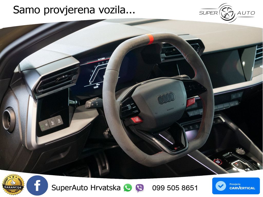 Audi RS3 Sedan 2.5 TFSI (400 KS) quattro S tronic LED+GR SJED+ACC