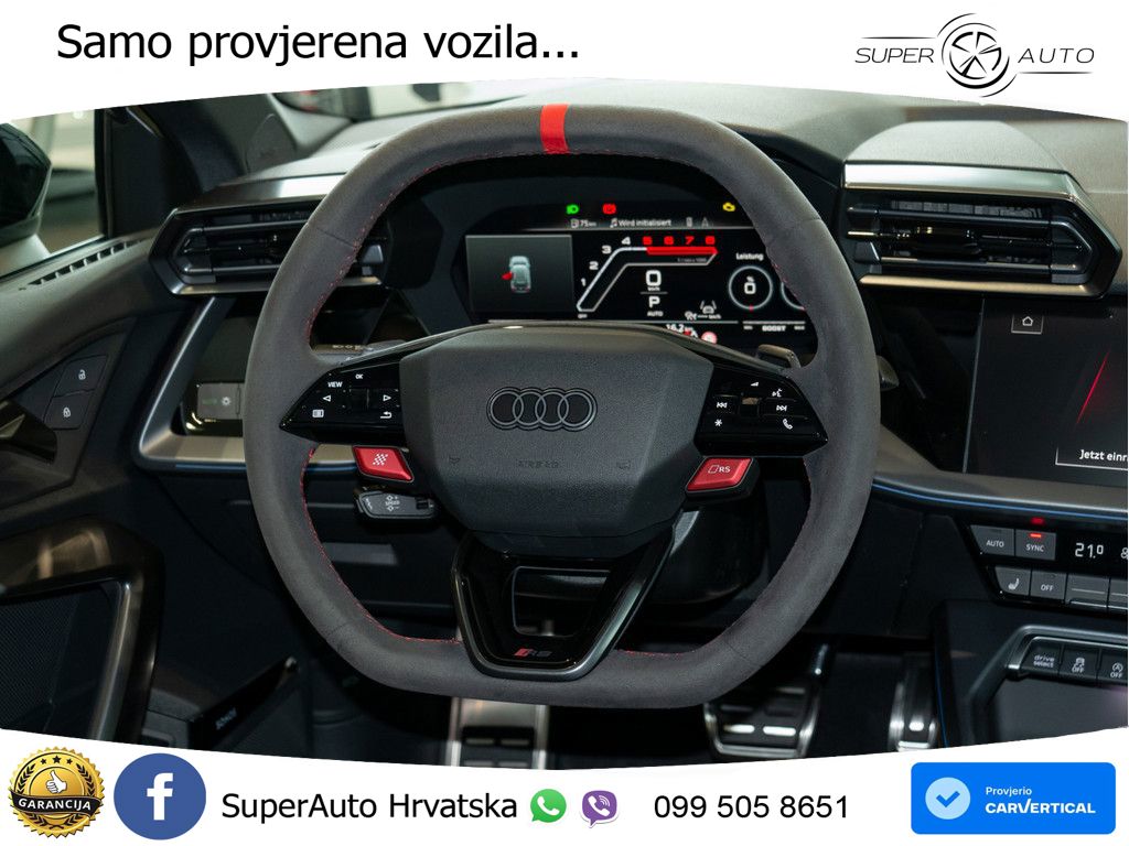 Audi RS3 Sedan 2.5 TFSI (400 KS) quattro S tronic LED+GR SJED+ACC