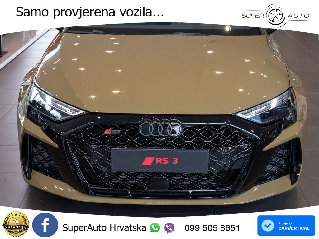 Audi RS3 Sedan 2.5 TFSI (400 KS) quattro S tronic LED+GR SJED+ACC