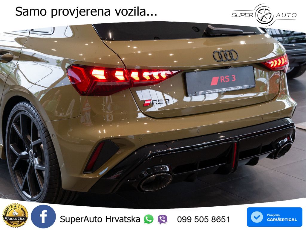 Audi RS3 Sedan 2.5 TFSI (400 KS) quattro S tronic LED+GR SJED+ACC
