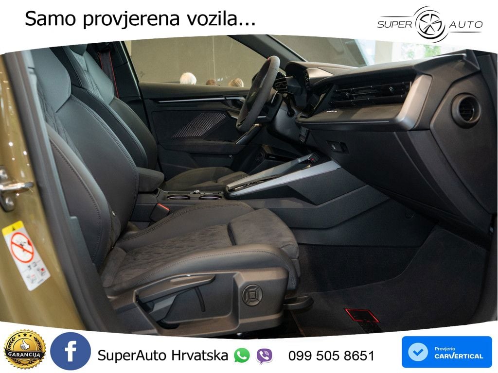 Audi RS3 Sedan 2.5 TFSI (400 KS) quattro S tronic LED+GR SJED+ACC