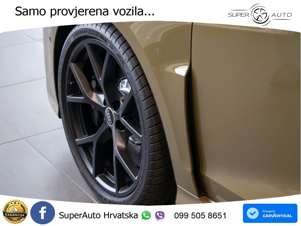 Audi RS3 Sedan 2.5 TFSI (400 KS) quattro S tronic LED+GR SJED+ACC