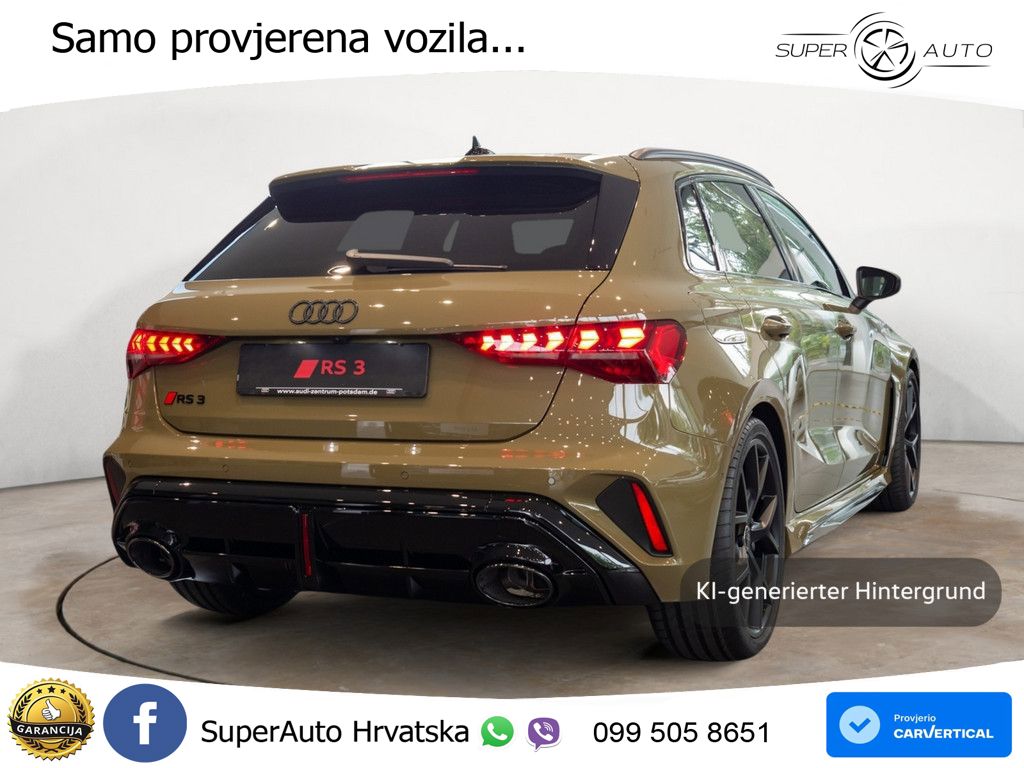 Audi RS3 Sedan 2.5 TFSI (400 KS) quattro S tronic LED+GR SJED+ACC