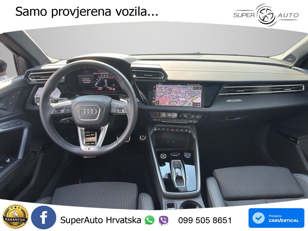 Audi A3 35 TFSI (150 KS) S tronic S line MATRIX+GR SJED+KAM