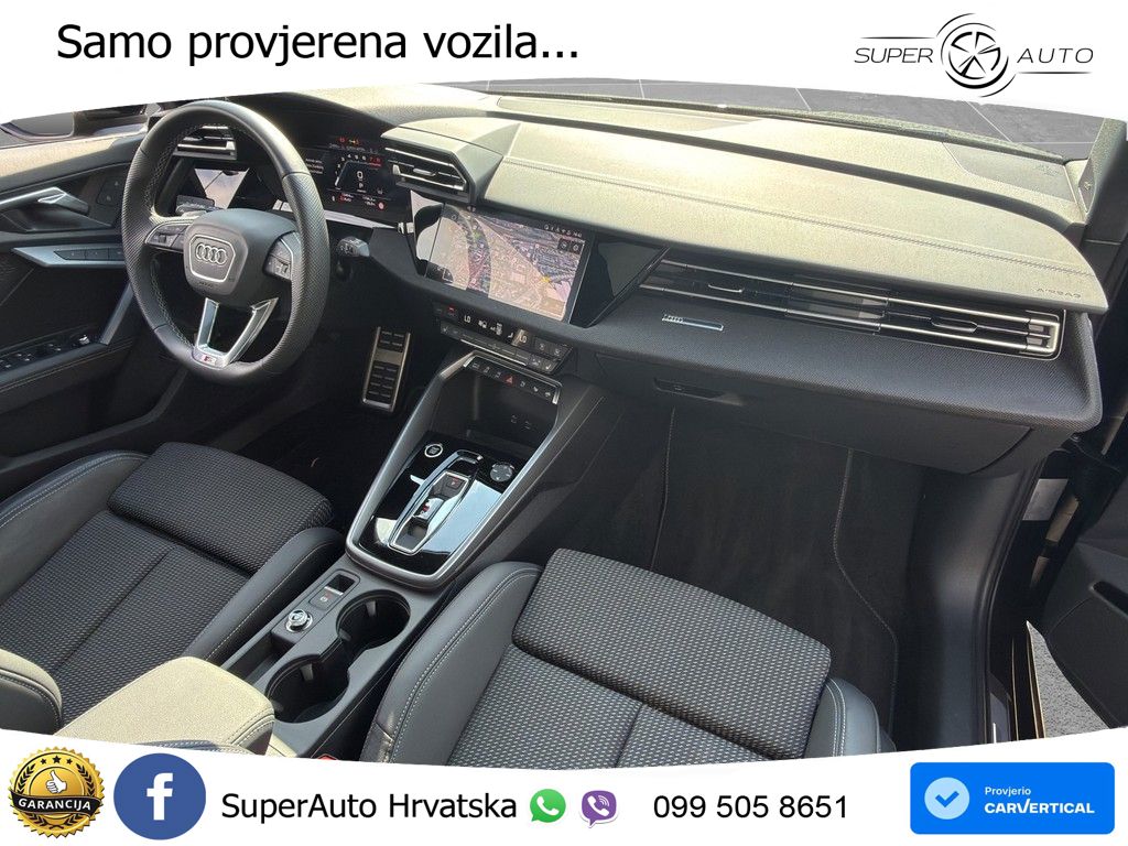 Audi A3 35 TFSI (150 KS) S tronic S line MATRIX+GR SJED+KAM