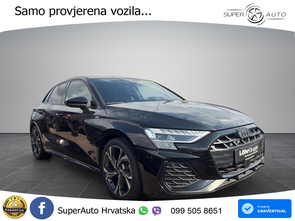 Audi A3 35 TFSI (150 KS) S tronic S line MATRIX+GR SJED+KAM