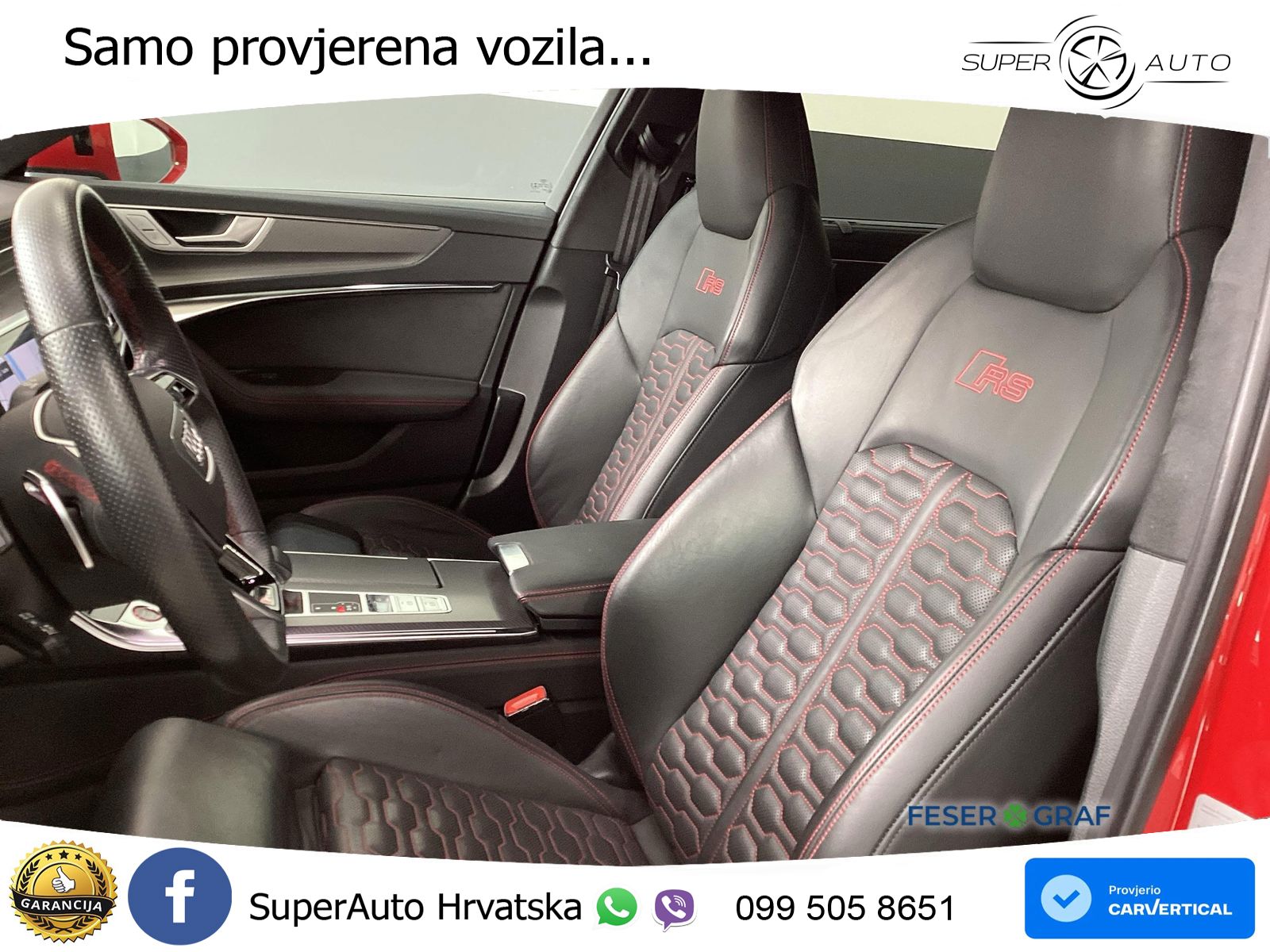 Audi RS6 Avant 4.0 TFSI V8 (600 KS) quattro Tiptronic ACC+HEAD+4xGR SJED+360+PANO