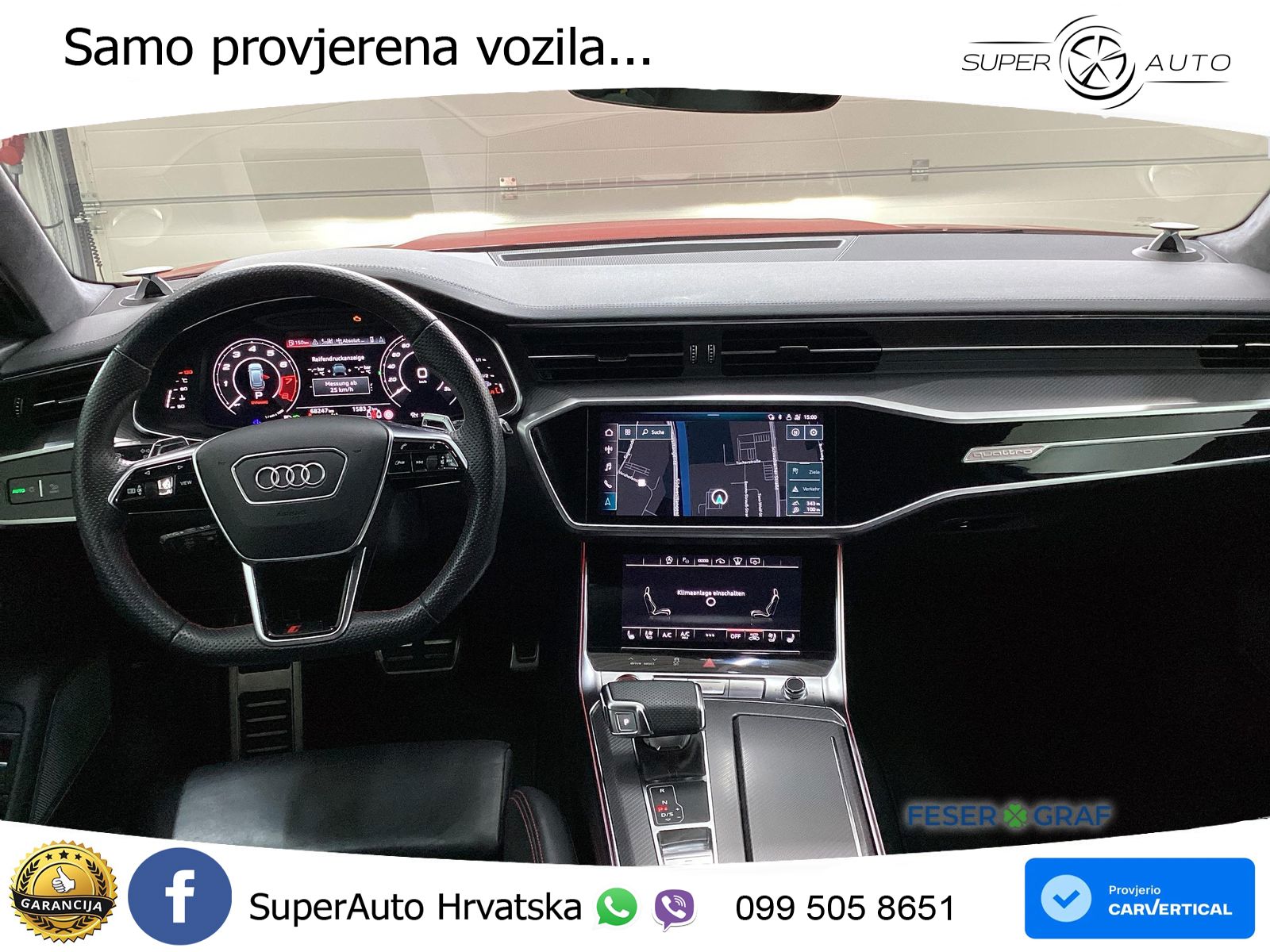 Audi RS6 Avant 4.0 TFSI V8 (600 KS) quattro Tiptronic ACC+HEAD+4xGR SJED+360+PANO