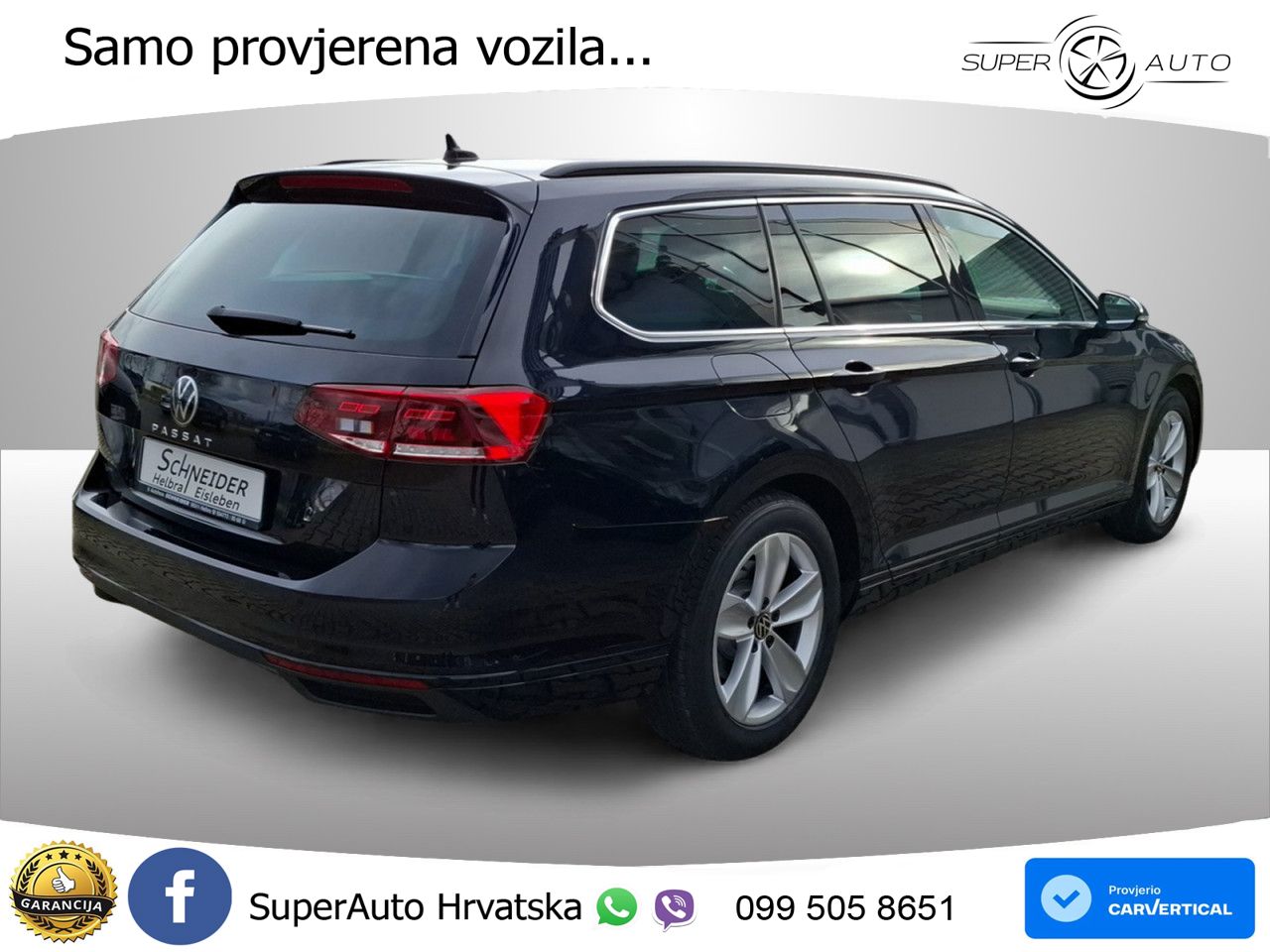 Volkswagen Passat Variant 2.0 TSI (190 KS) DSG Business LED+GR SJED+ACC