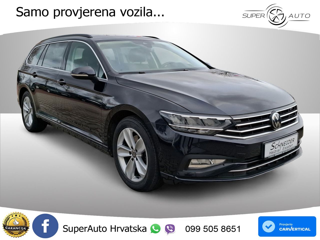 Volkswagen Passat Variant 2.0 TSI (190 KS) DSG Business LED+GR SJED+ACC