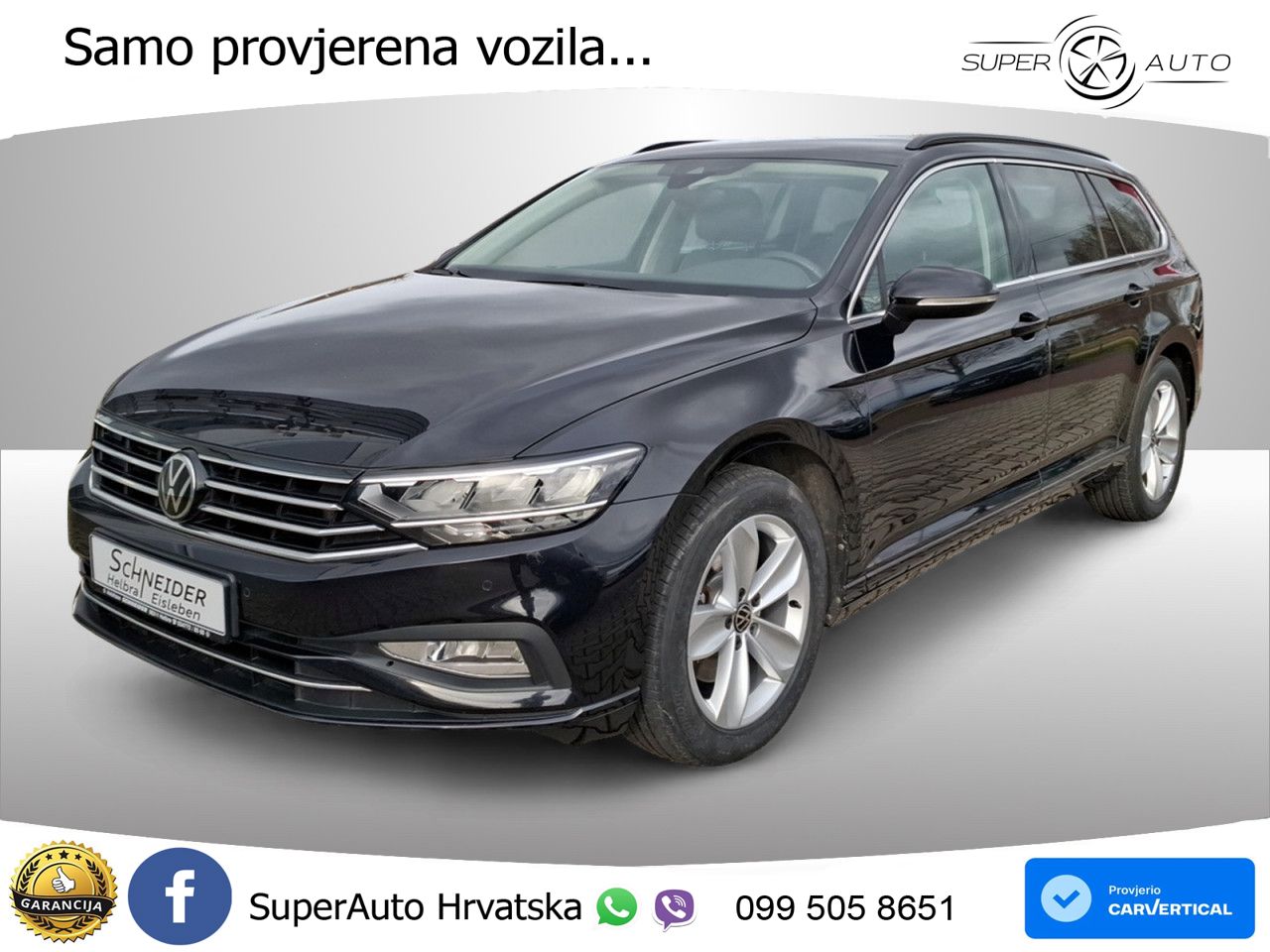 Volkswagen Passat Variant 2.0 TSI (190 KS) DSG Business LED+GR SJED+ACC