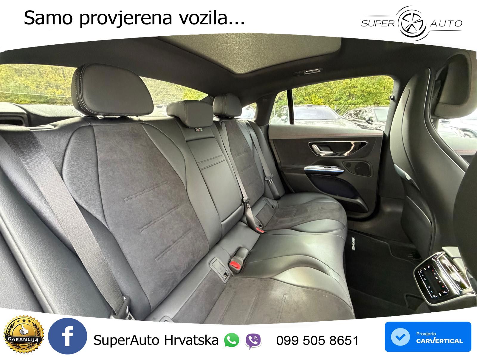 Mercedes EQE 500 100 kWh (449 KS) 4MATIC ZRAČNI+ACC+GR SJED+KAM+PANO