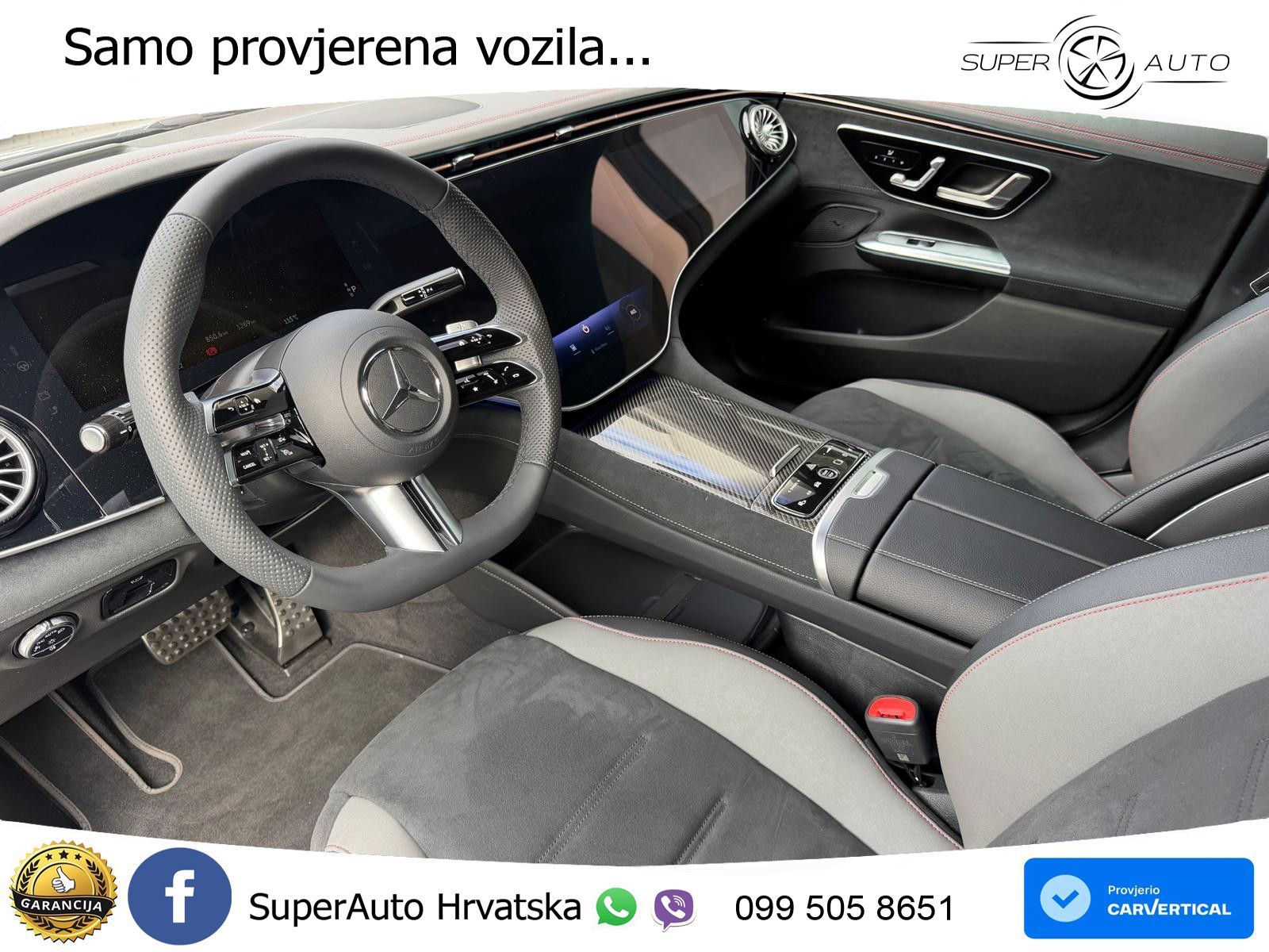 Mercedes EQE 500 100 kWh (449 KS) 4MATIC ZRAČNI+ACC+GR SJED+KAM+PANO