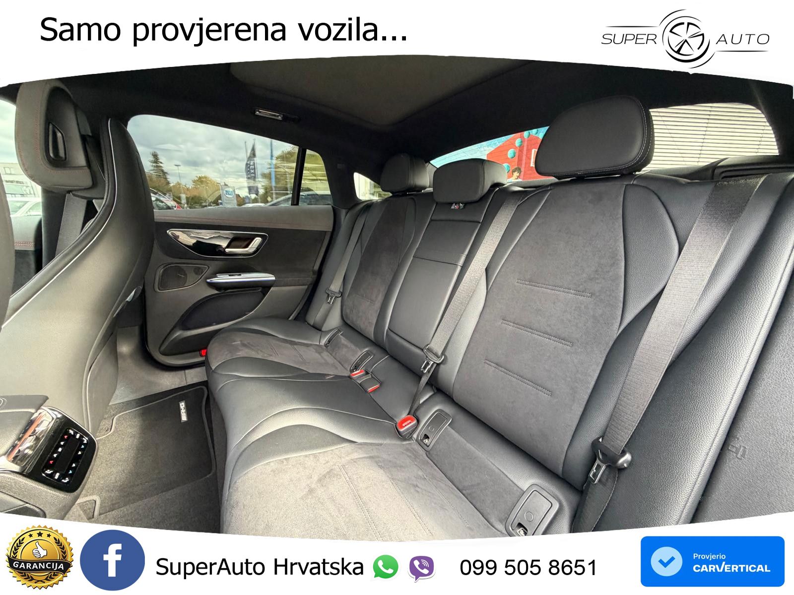 Mercedes EQE 500 100 kWh (449 KS) 4MATIC ZRAČNI+ACC+GR SJED+KAM+PANO