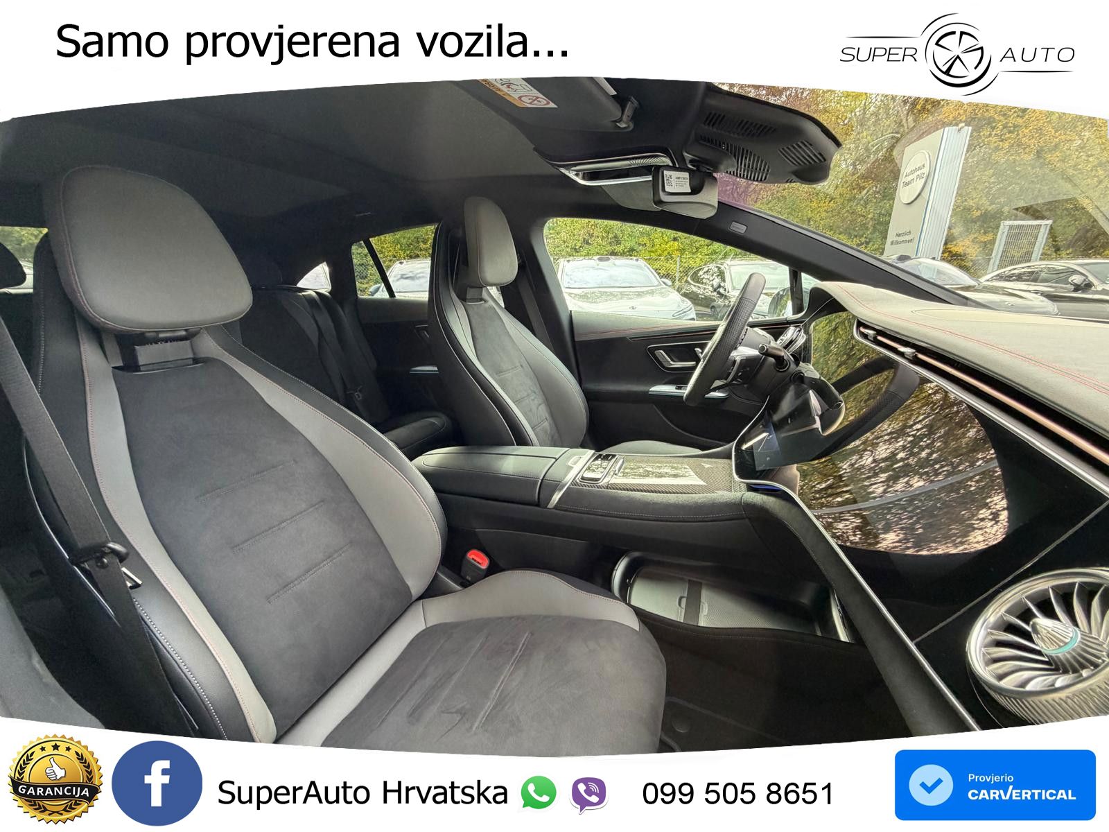 Mercedes EQE 500 100 kWh (449 KS) 4MATIC ZRAČNI+ACC+GR SJED+KAM+PANO